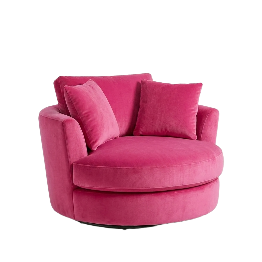 Barbie Pink Swivel Chair