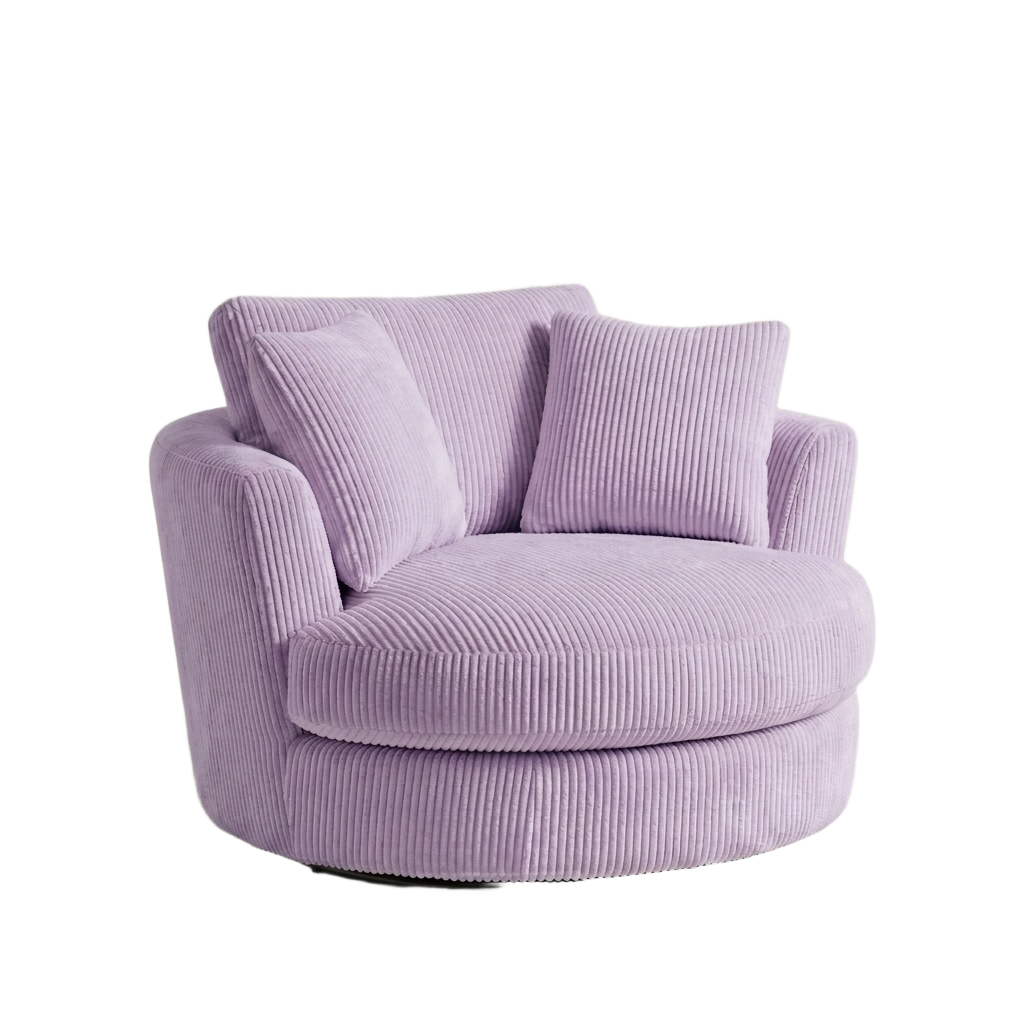 Lilac Swivel Chair