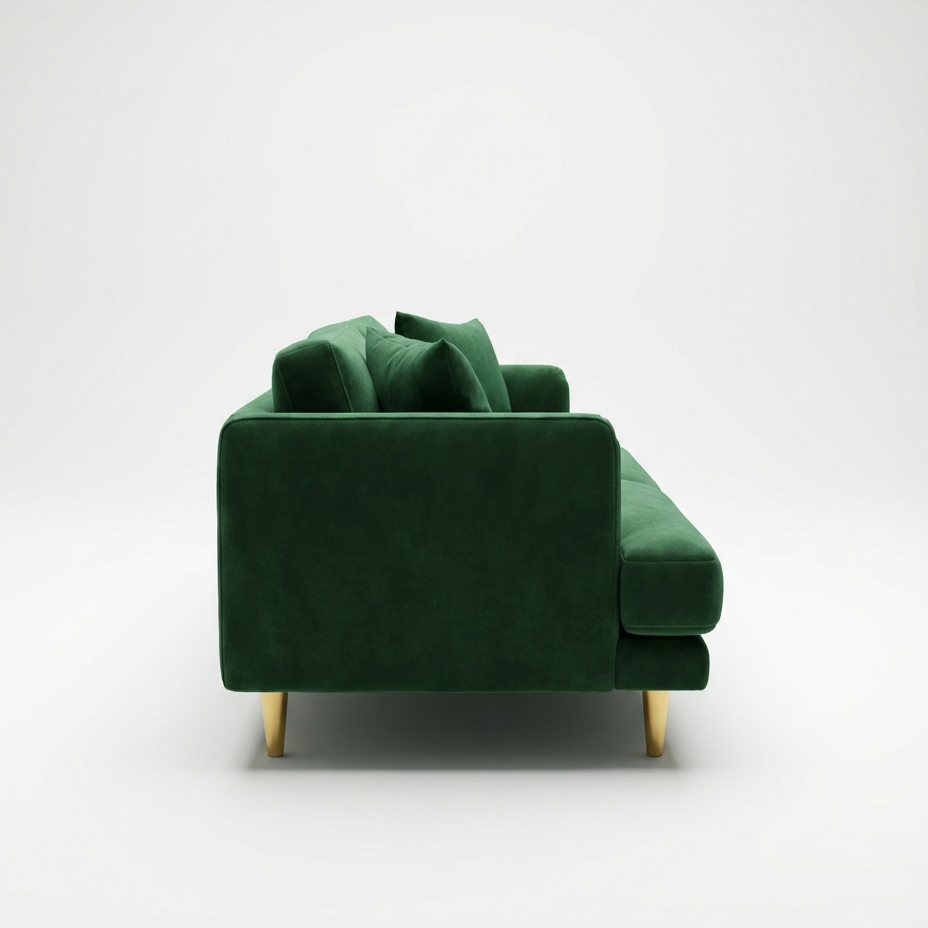 Meadow Sofa Velvet - View 31 | Vibe Sofas Australia