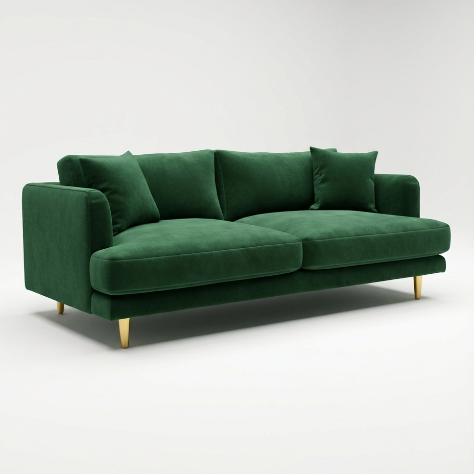 Meadow Sofa Velvet - View 32 | Vibe Sofas