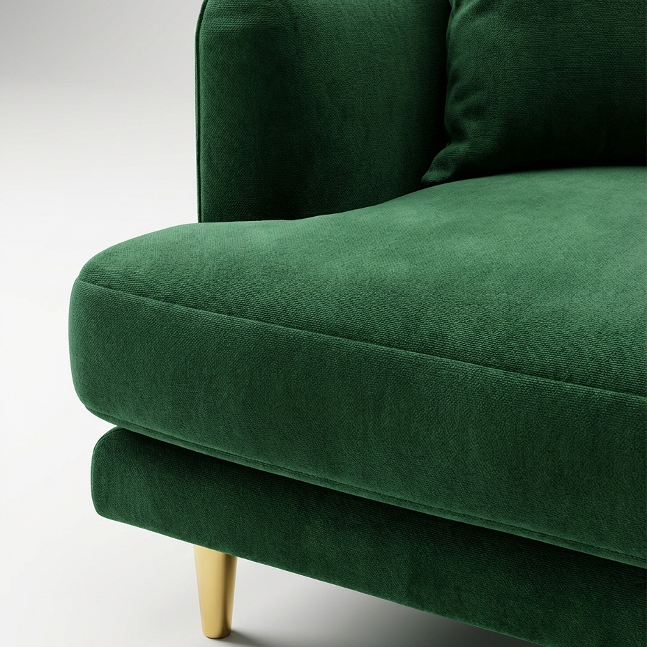 Meadow Sofa Velvet - View 36 | Vibe Sofas