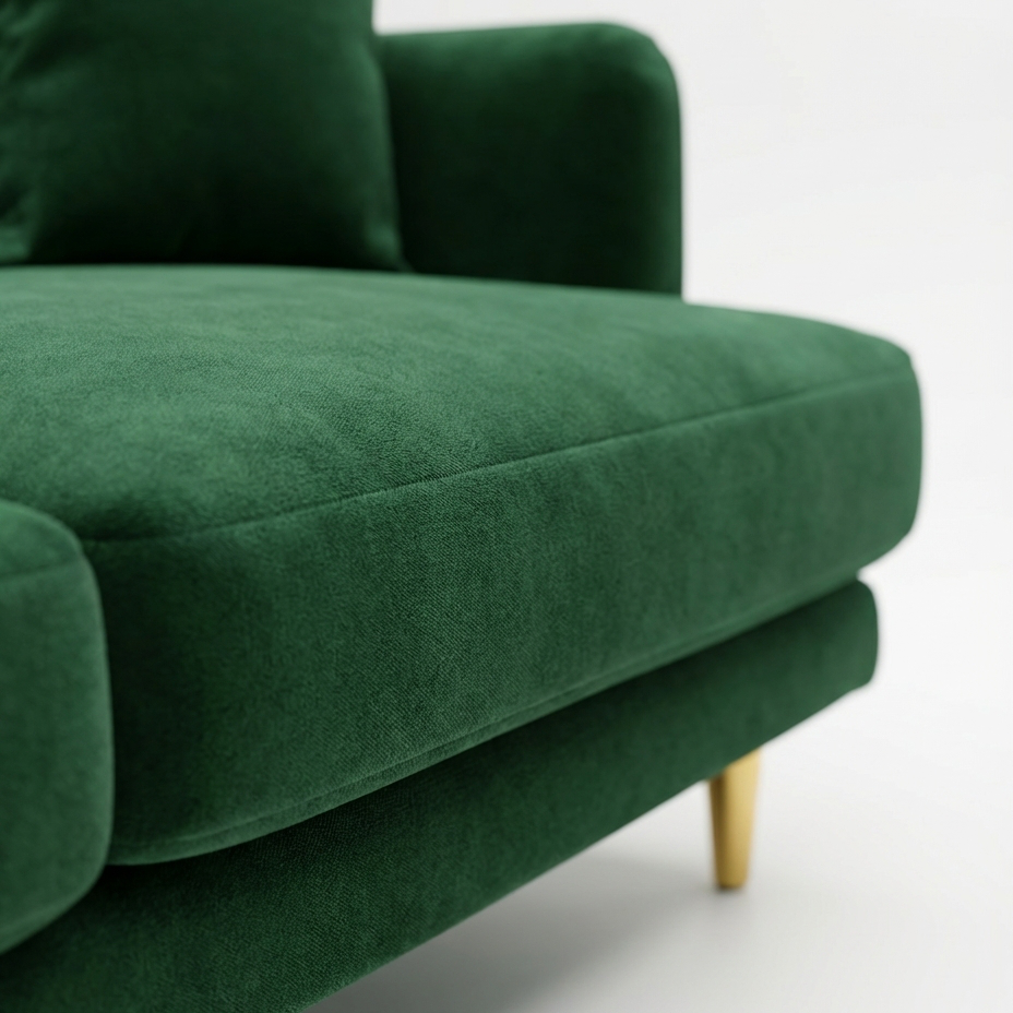 Meadow Sofa Velvet - View 38 | Vibe Sofas