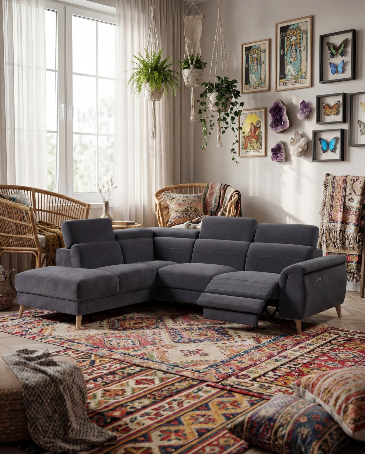 Felix Chaise Lounge - Detail Close-Up | Vibe Sofas