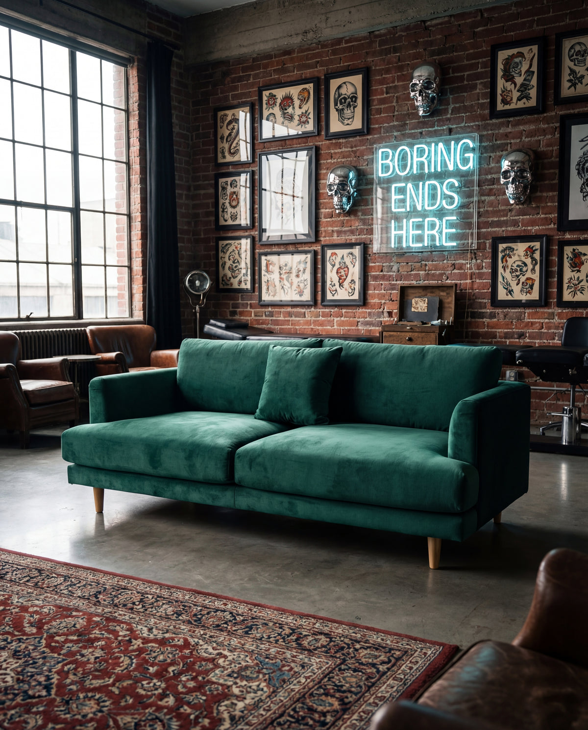 Meadow Sofa Velvet