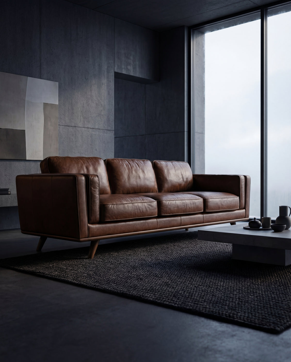 Monroe Leather Sofa