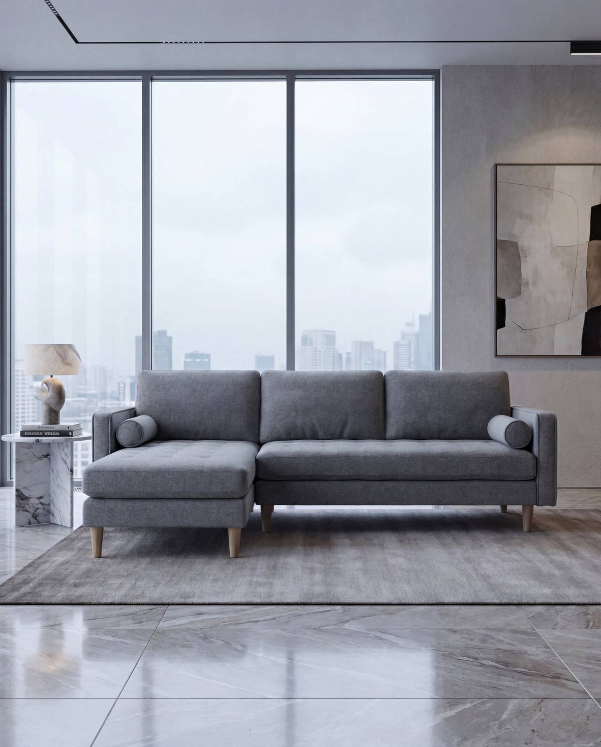 Salis Chaise Lounge - View 15 | Vibe Sofas Australia