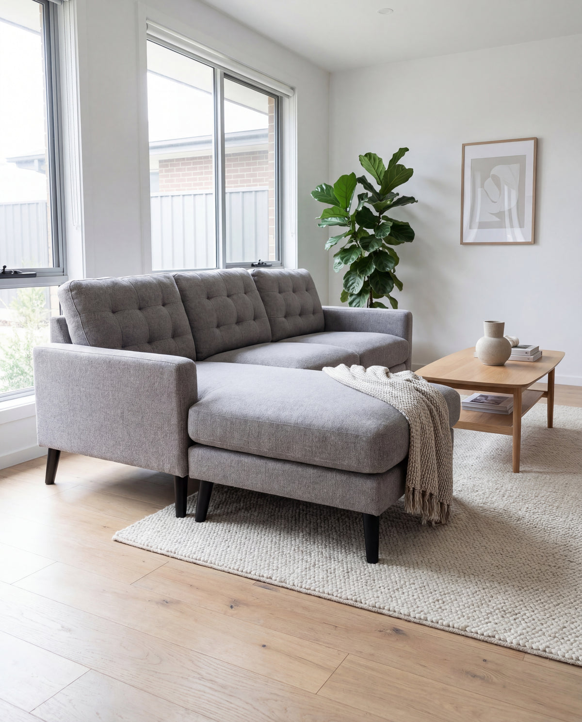 Flipper Reversible Chaise Lounge - View 13 | Vibe Sofas Australia