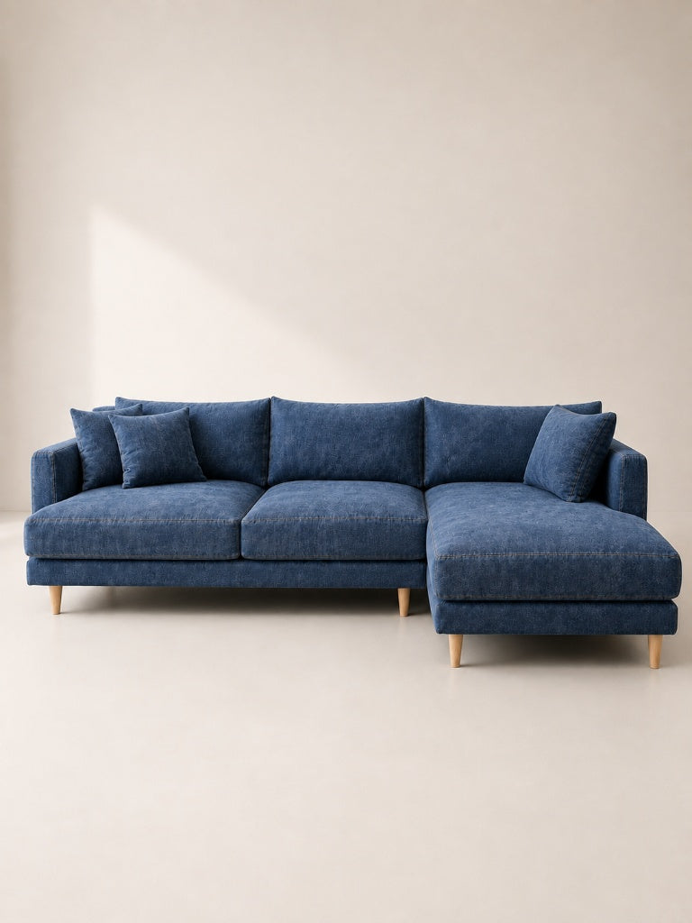 Meadow Chaise Lounge - Denim