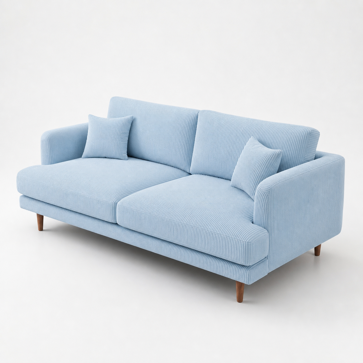 Meadow Sofa - Baby Blue Corduroy