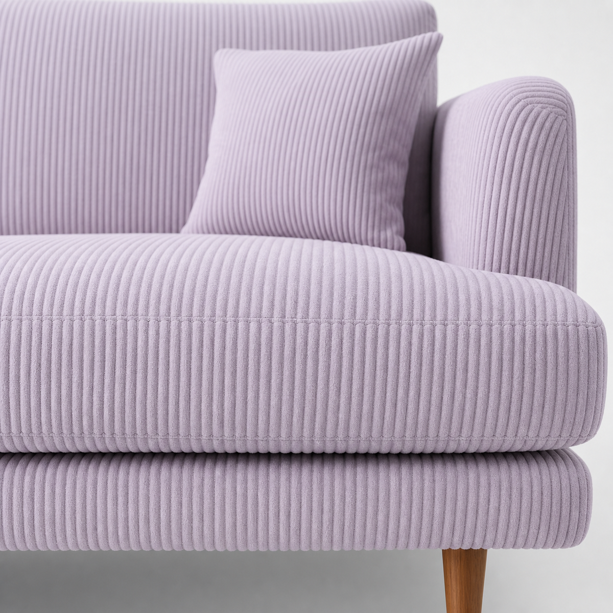 Meadow Sofa - Lilac Corduroy — Lifestyle