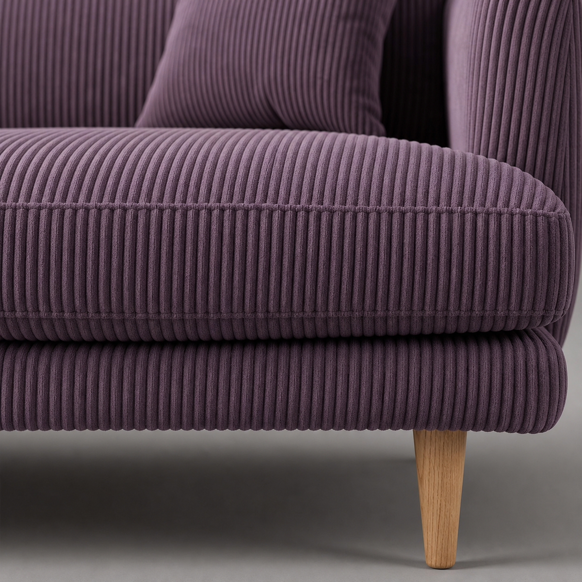 Meadow Sofa - Purple Haze Corduroy — Lifestyle