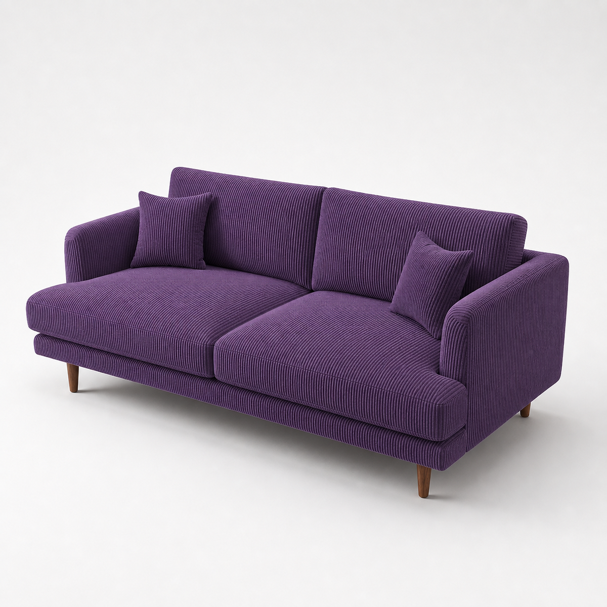 Meadow Sofa - Purple Haze Corduroy