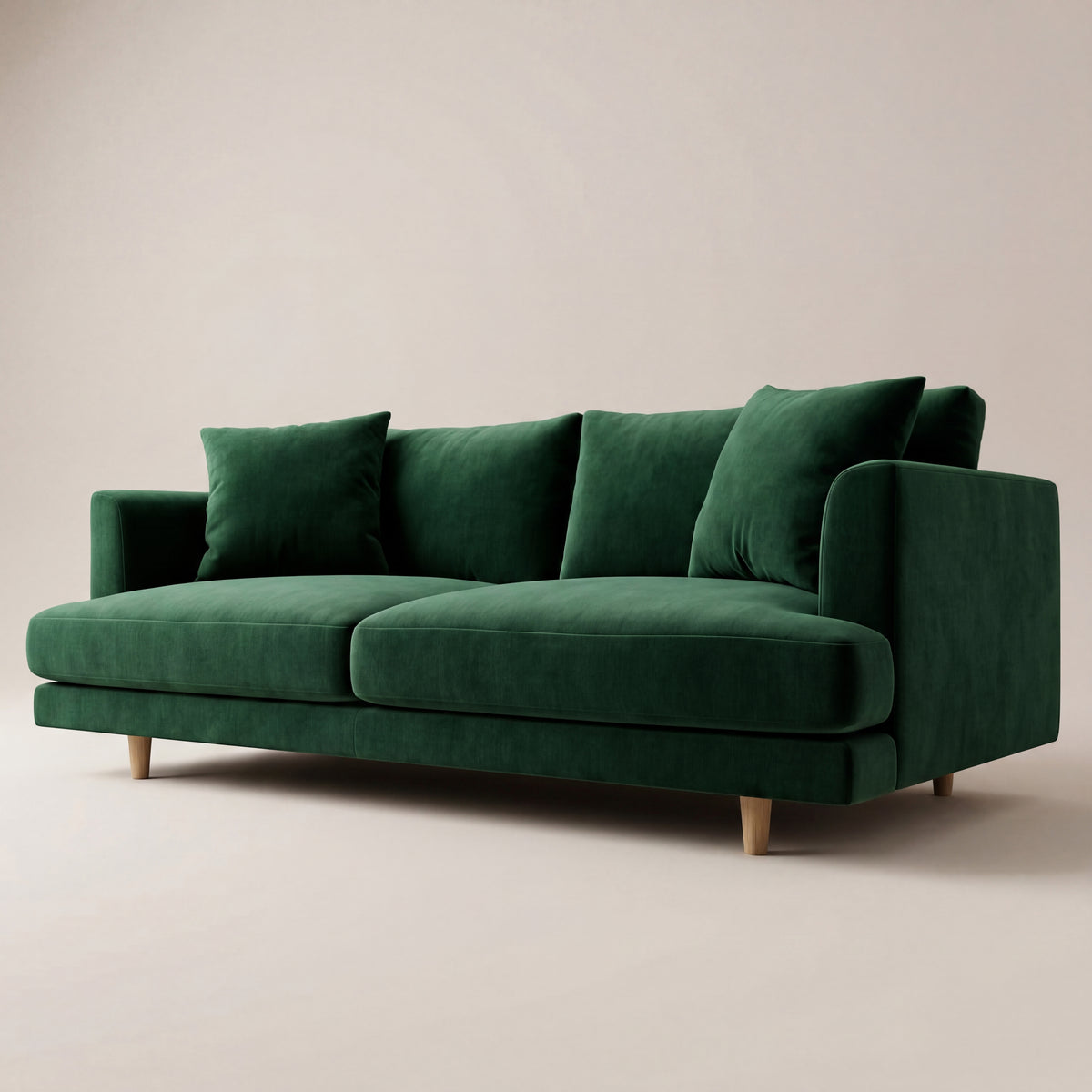 Meadow Sofa Velvet - Room Setting | Vibe Sofas Australia