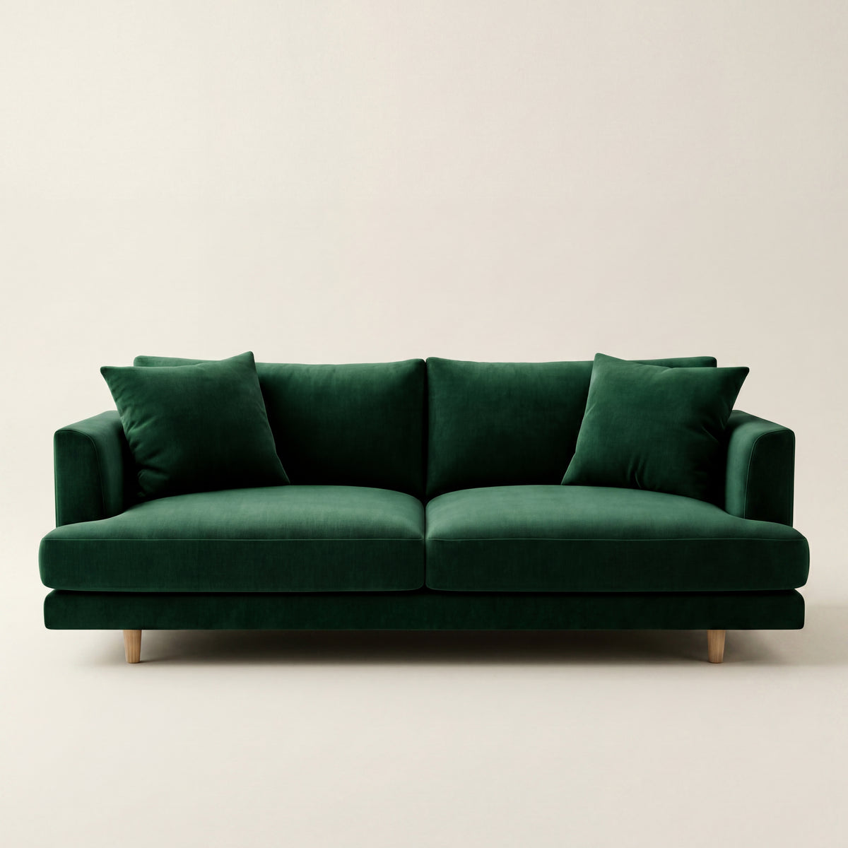 Meadow Sofa Velvet - View 1 | Vibe Sofas Australia
