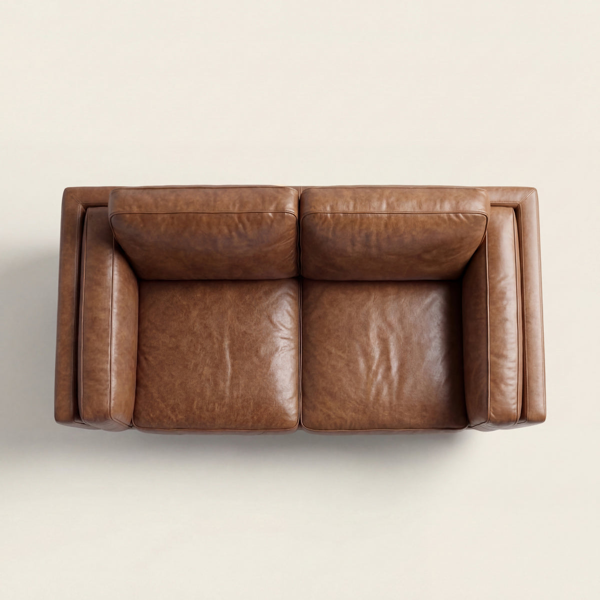 Monroe Leather 2 Seater Sofa - View 2 | Vibe Sofas Australia