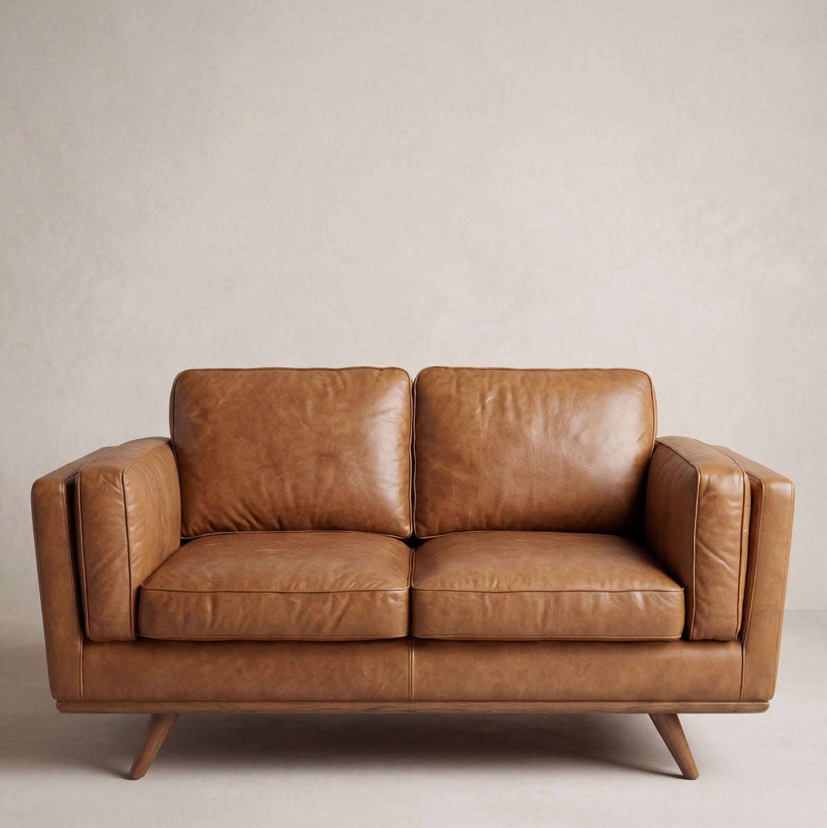 Monroe Leather 2 Seater Sofa - View 7 | Vibe Sofas Australia