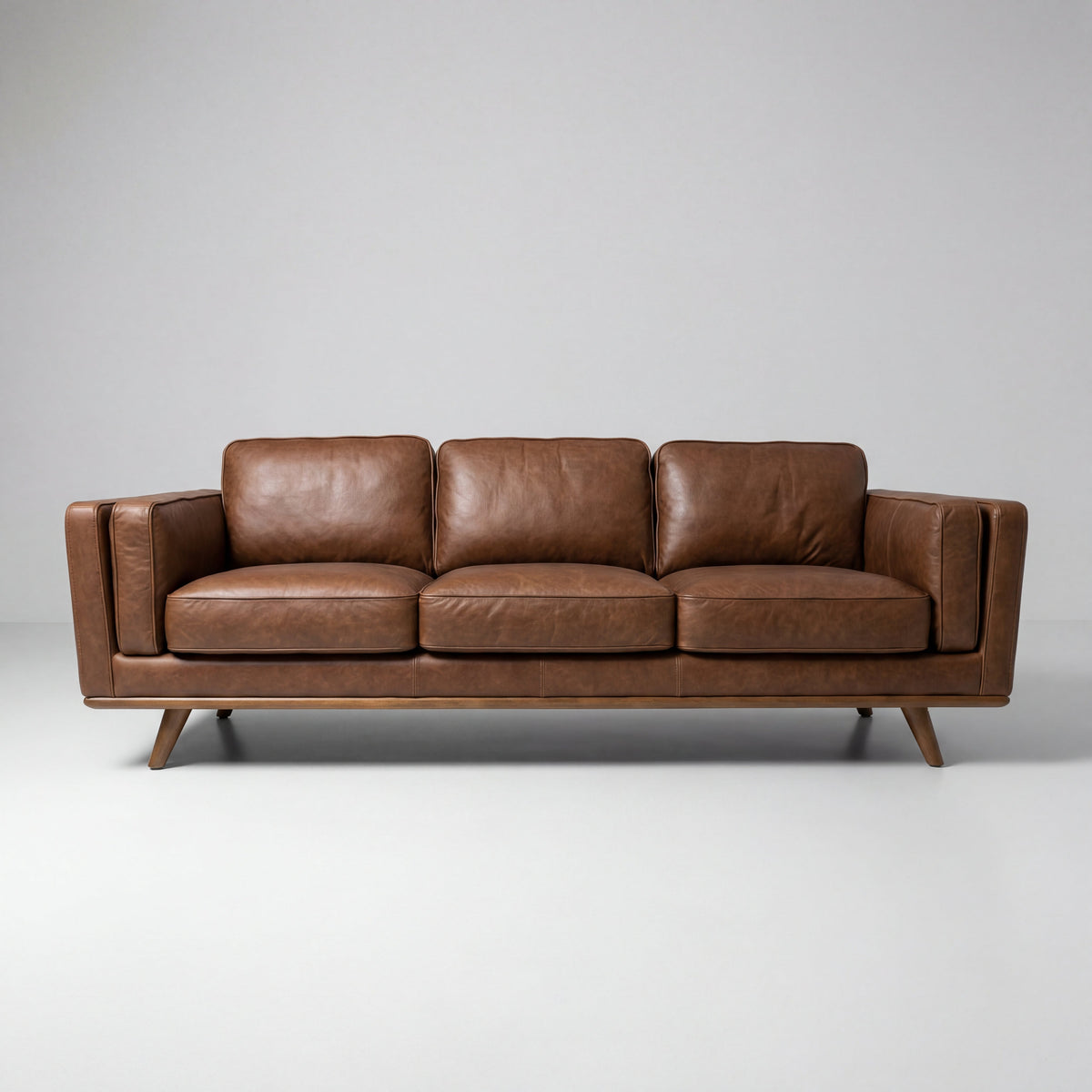 Monroe Leather Sofa - View 8 | Vibe Sofas Australia