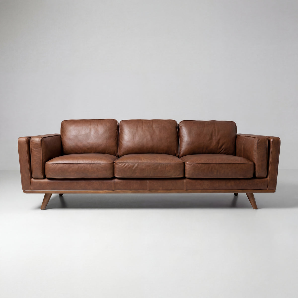 Monroe Leather Sofa - View 6 | Vibe Sofas Australia