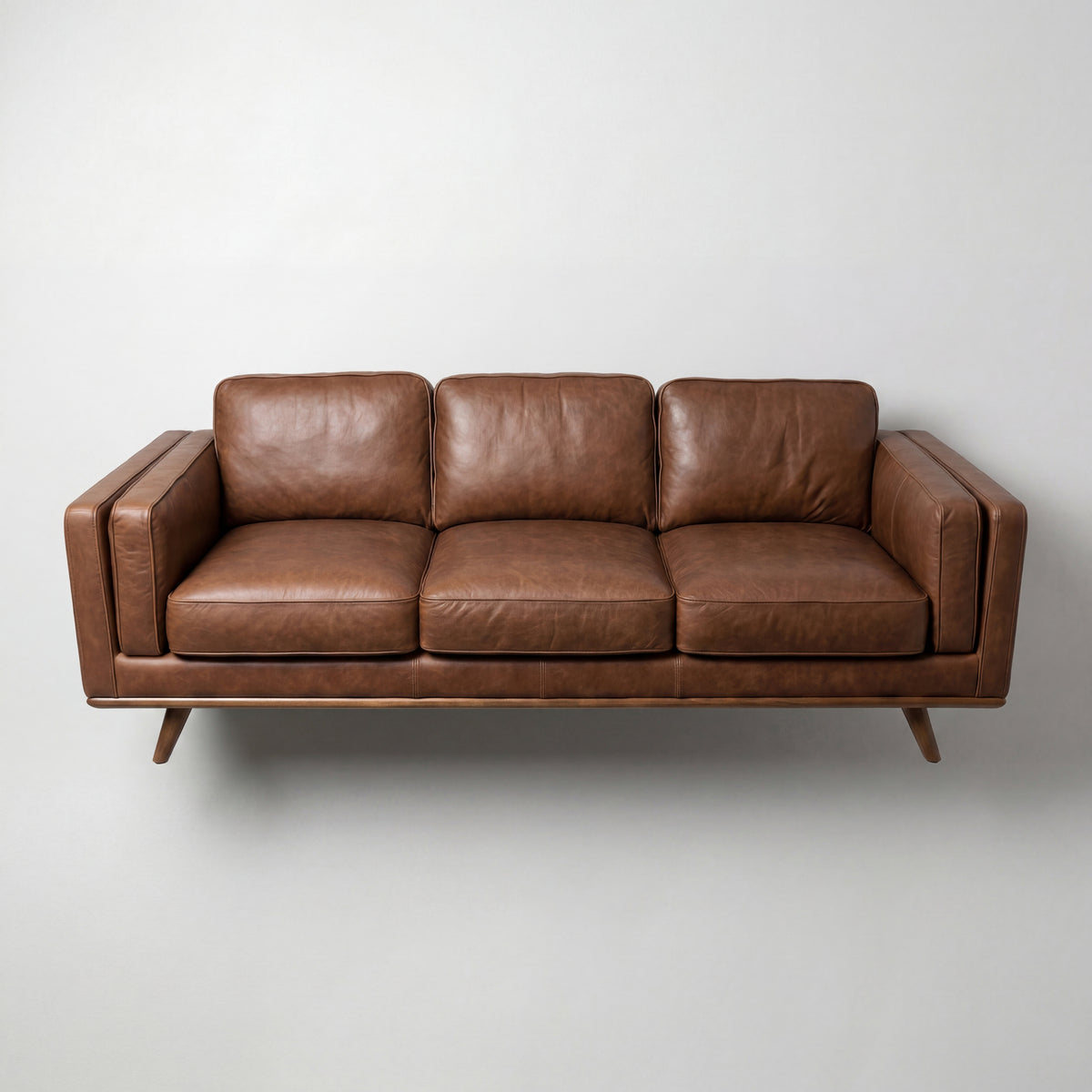 Monroe Leather Sofa - Lifestyle Setting | Vibe Sofas