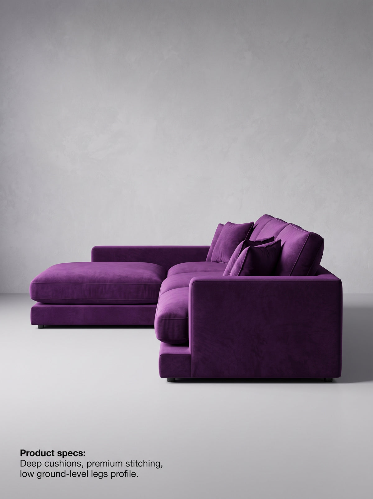 Purple Haze Cloud Chaise Lounge