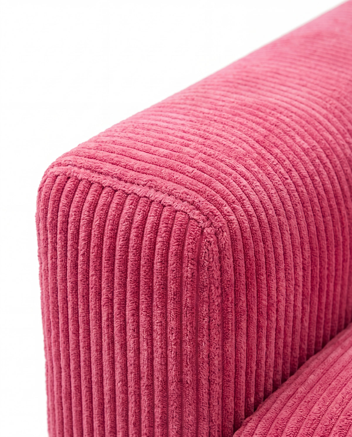 Cloud Chaise Lounge Candy Pink Corduroy - Product Image 7