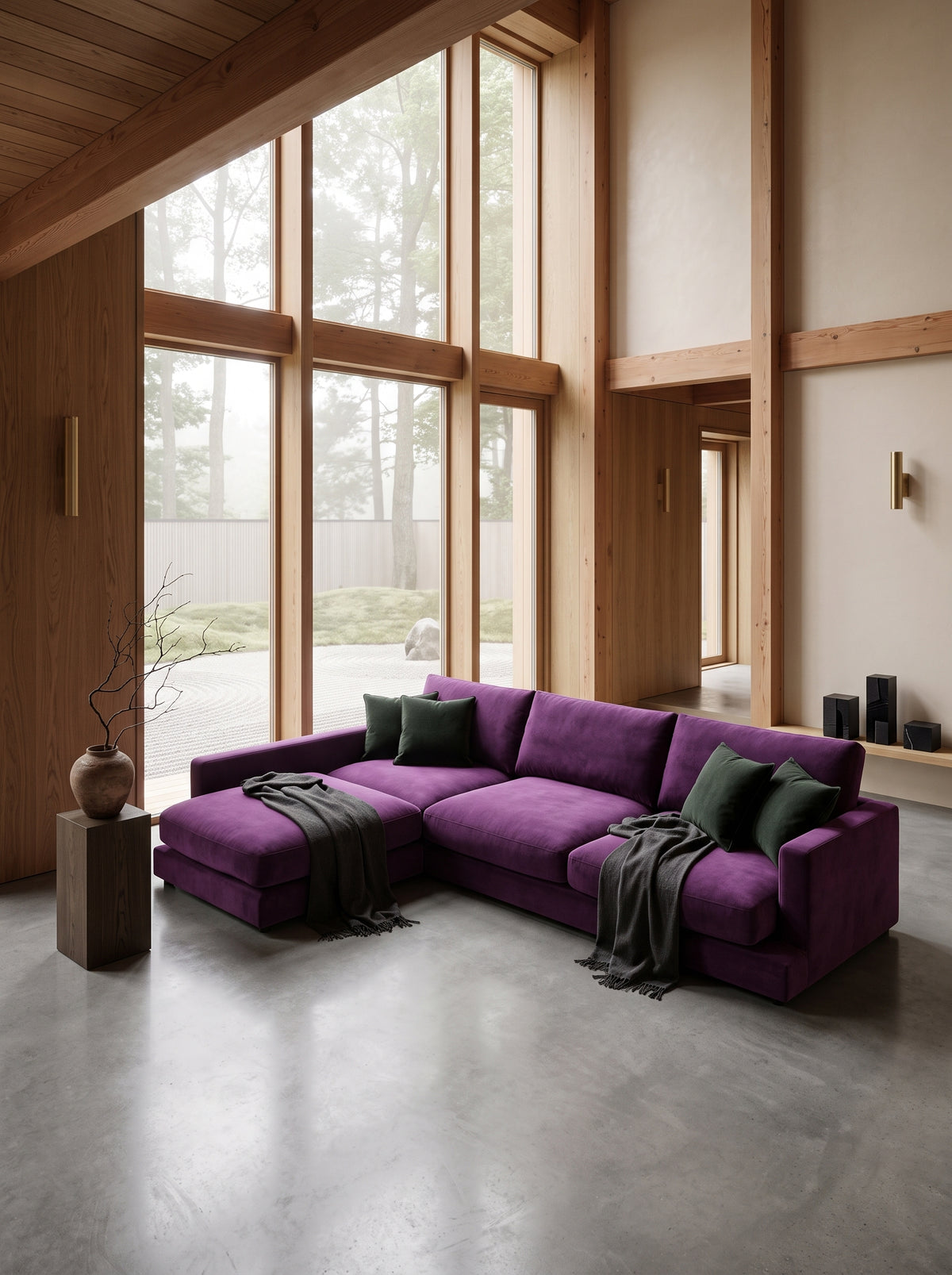 Purple Haze Cloud Chaise Lounge