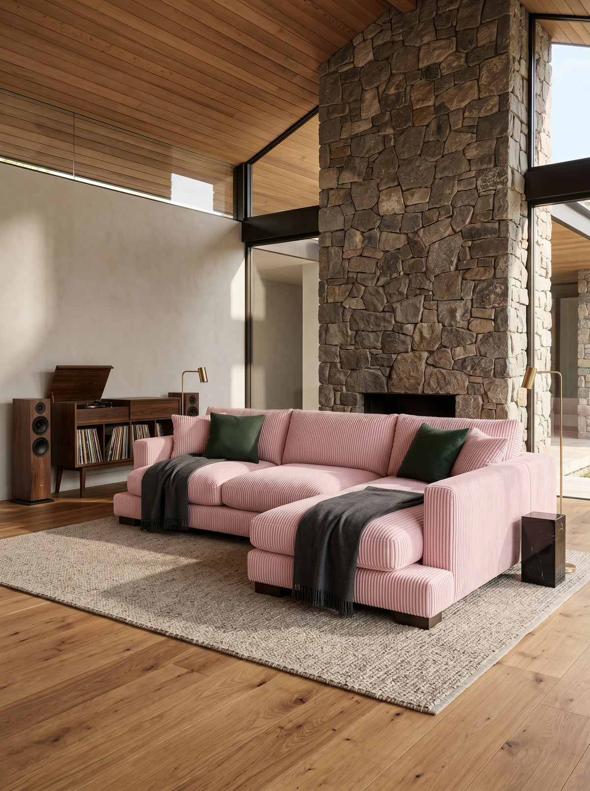 Baby Pink Cloud Chaise Lounge