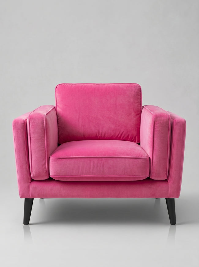 Monroe Barbie Pink Armchair Hover Image
