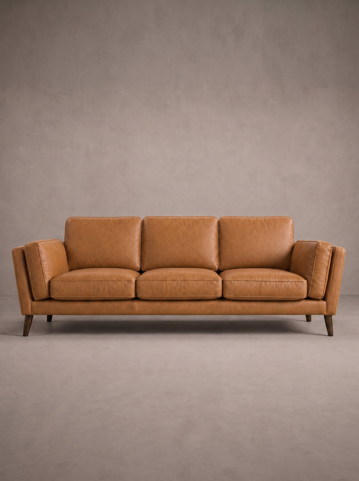 Monroe Sofa - Tan Leather