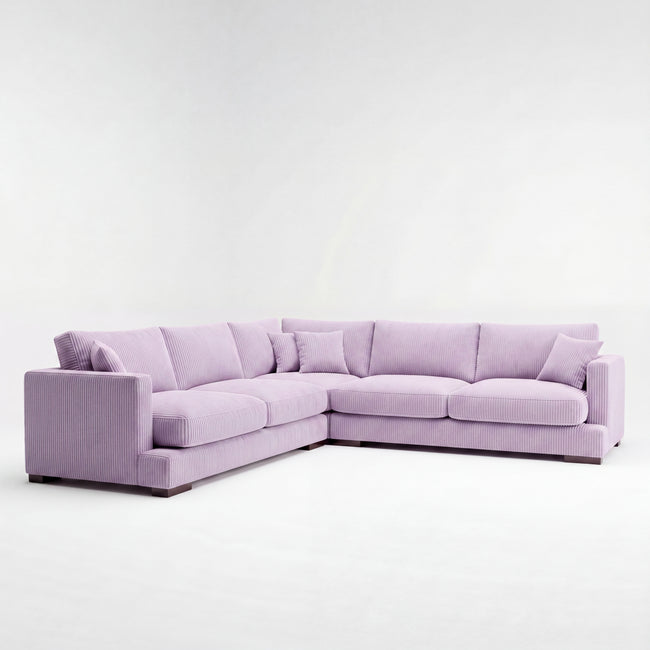 Cloud Corner Lounge Lilac Corduroy - Product Image 1 Hover Image