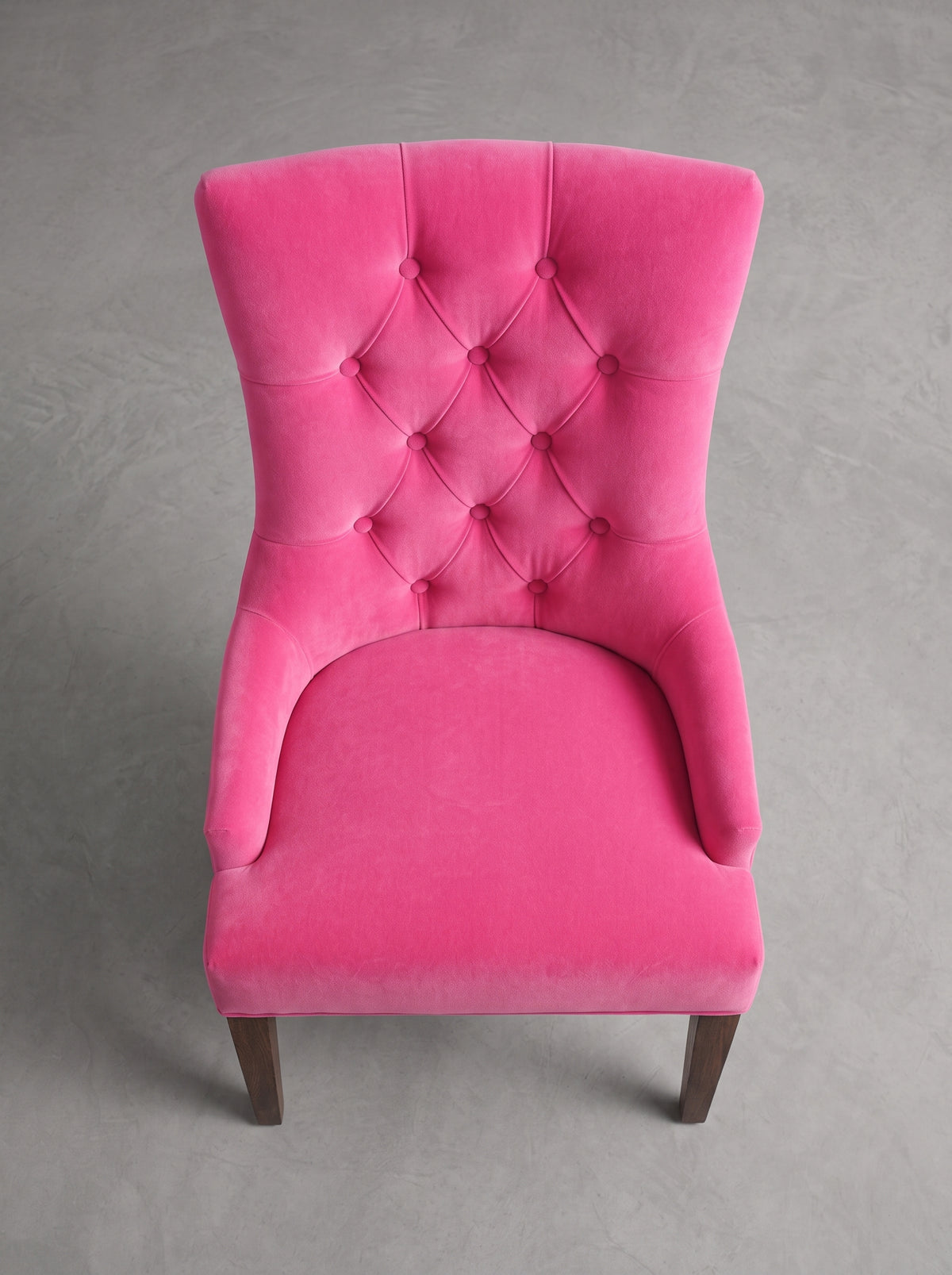 Vibe Dining Chair - Barbie Pink Velvet
