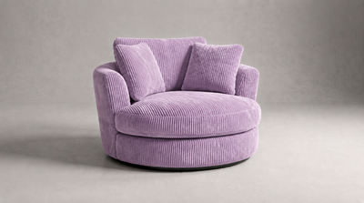 Cuddle Swivel Chair - Lilac