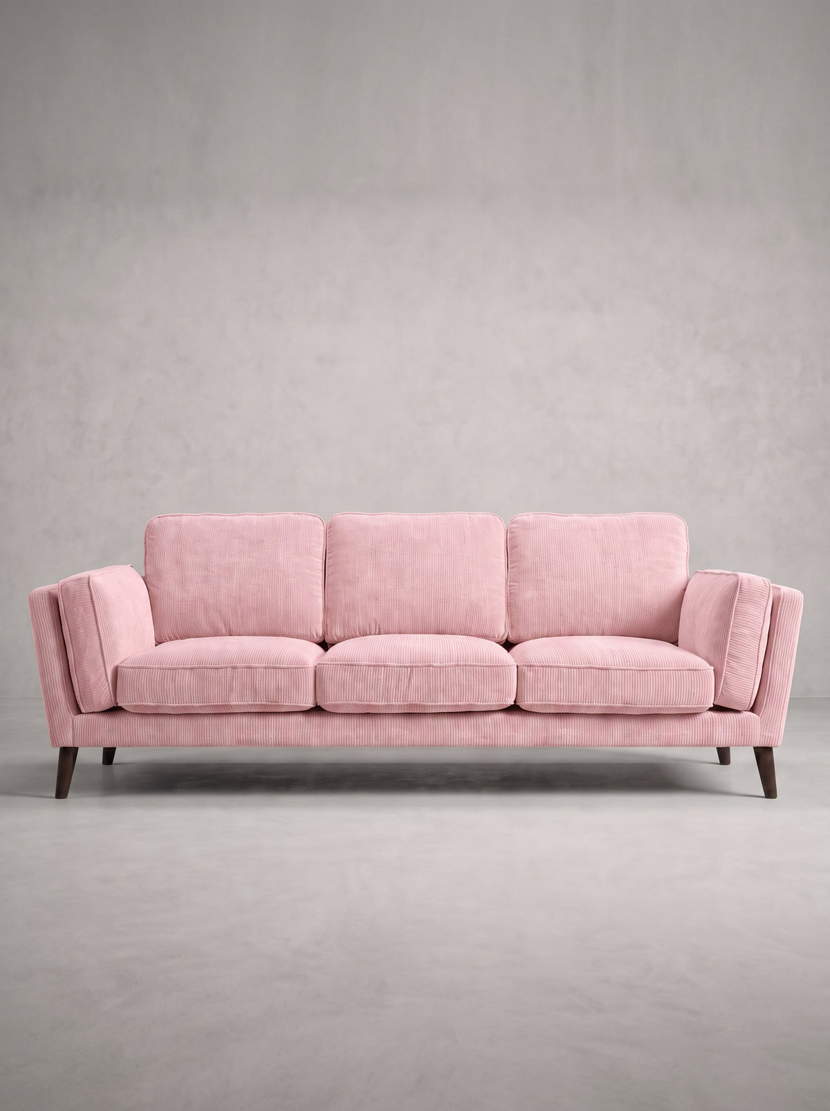 Monroe Sofa - Baby Pink Corduroy