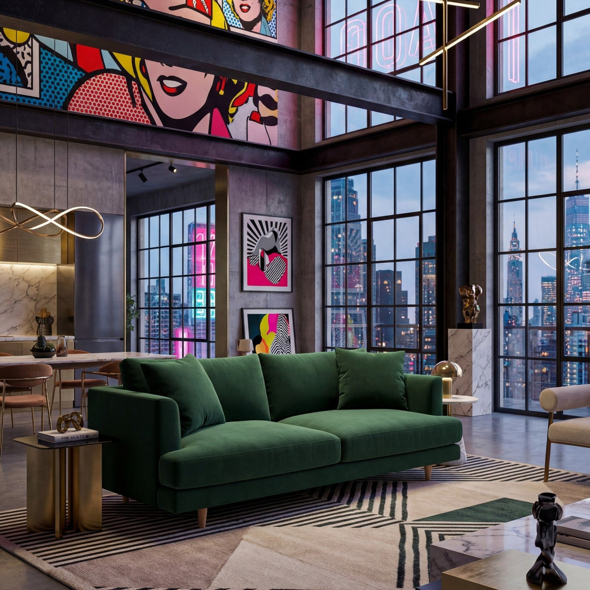 Meadow Sofa Velvet