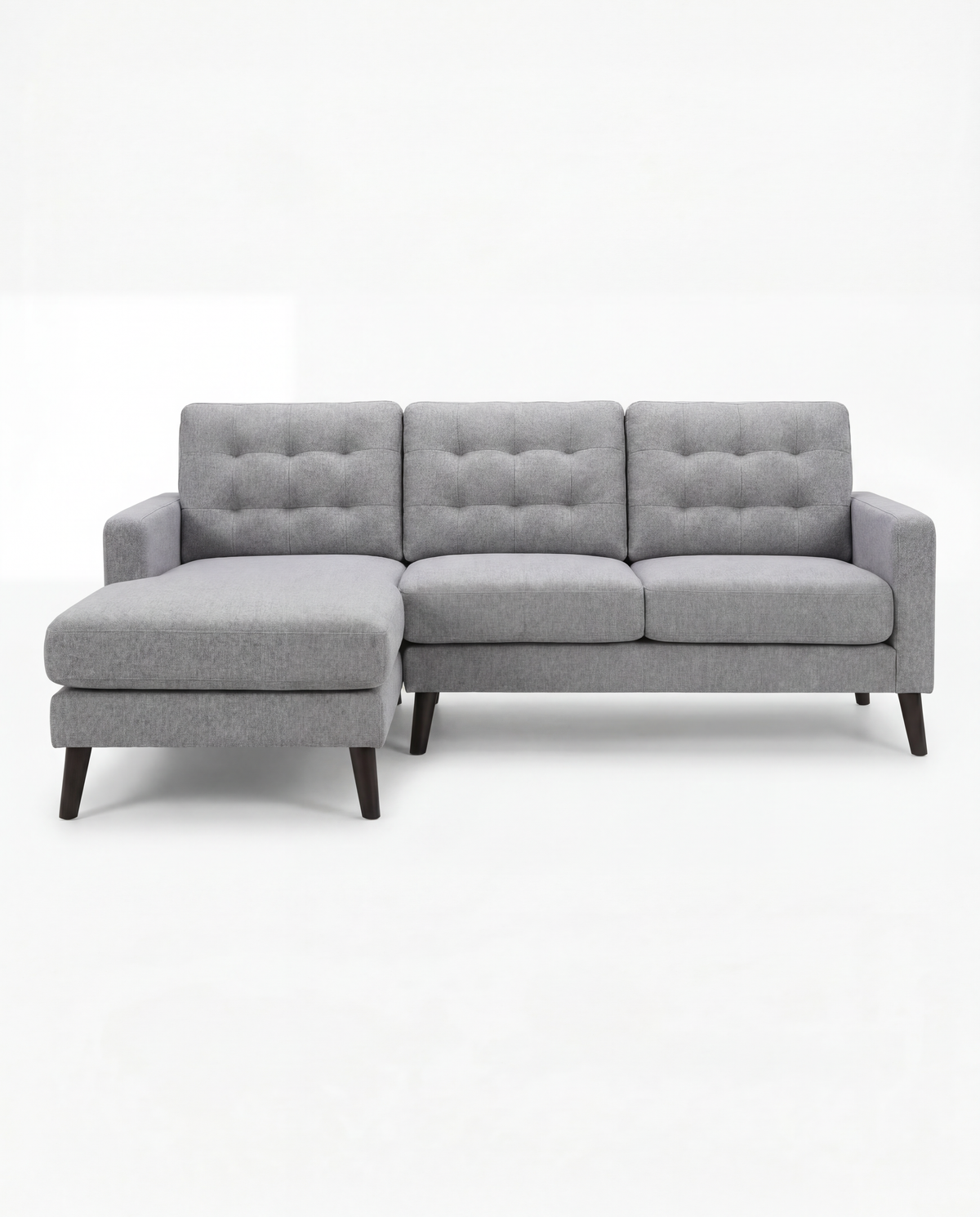 Flipper Reversible Chaise Lounge - Front View | Vibe Sofas Australia