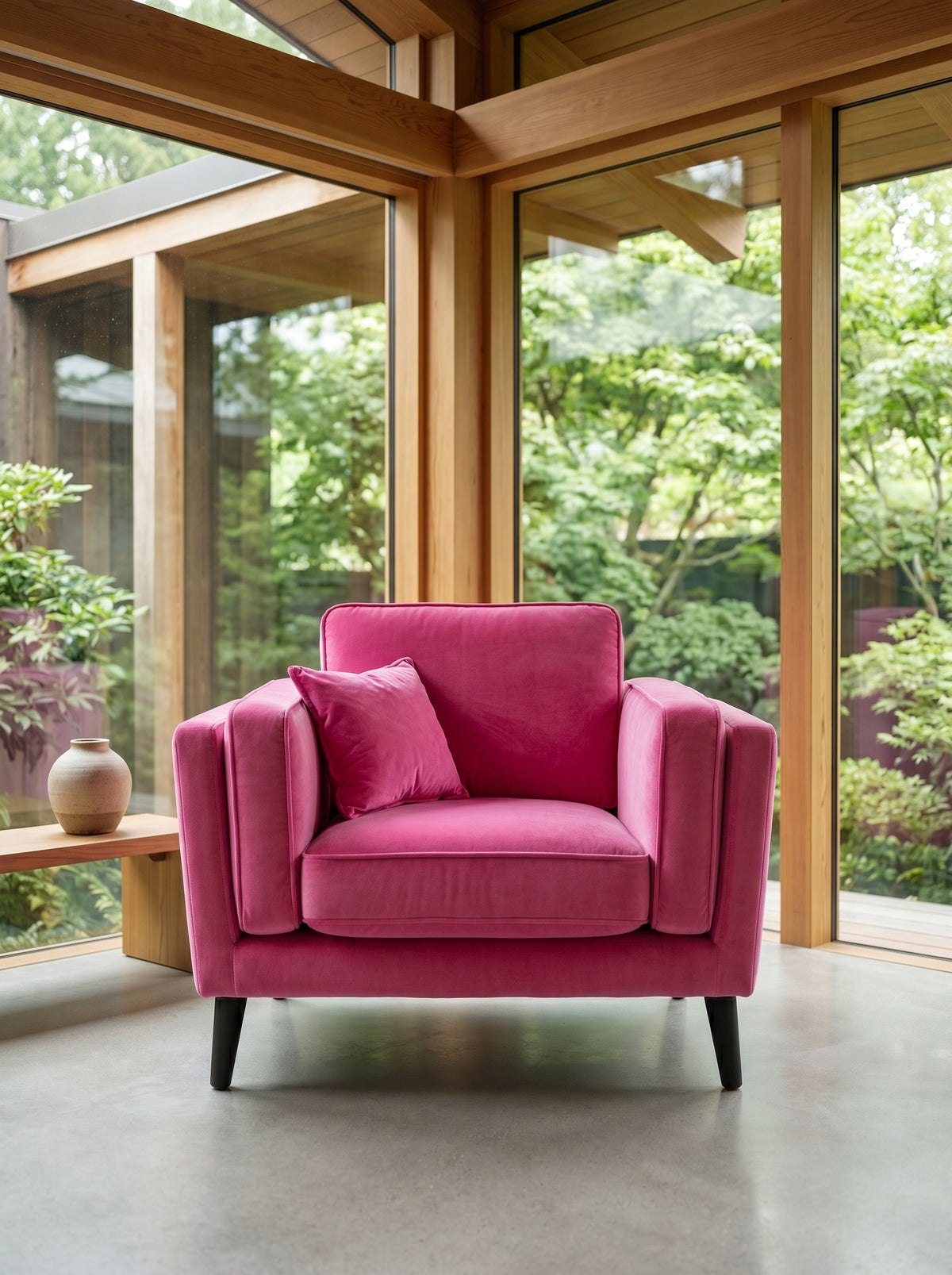 Monroe Barbie Pink Armchair