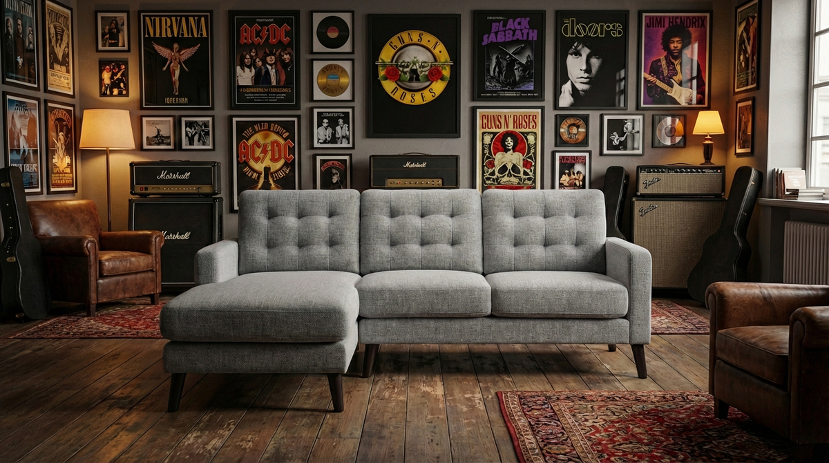 Flipper Reversible Chaise Lounge - View 5 | Vibe Sofas Australia