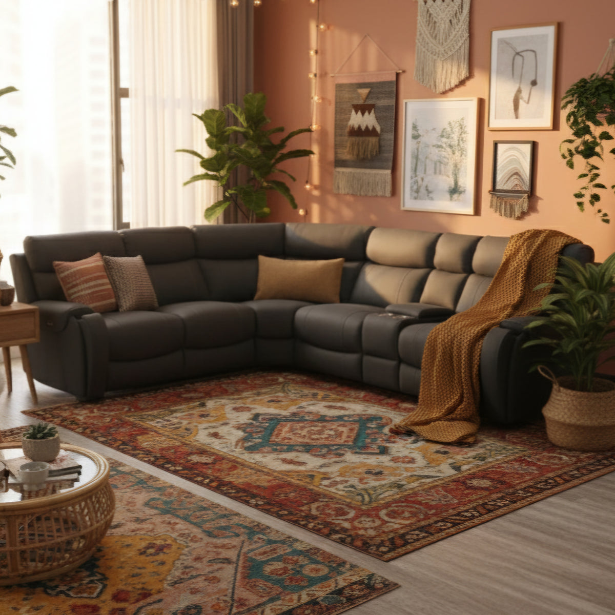 Frank Electric Corner Recliner - Alternative Angle | Vibe Sofas