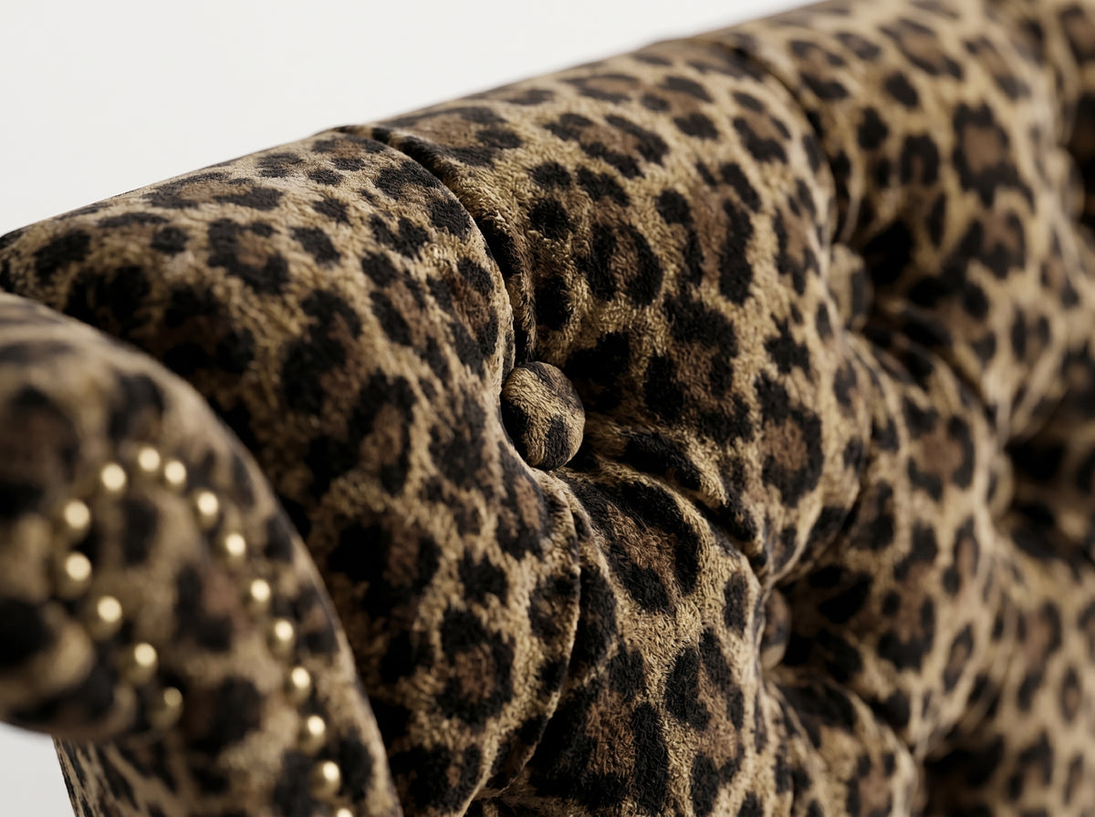 Escala Bedframe King - Leopard Print — Lifestyle